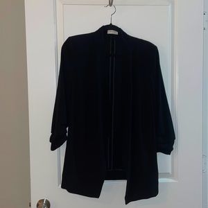 Aritzia power hip blazer, black, size 10
